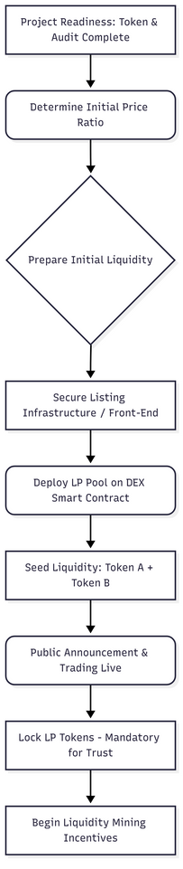 1. The Dex Listing Process Mermaid