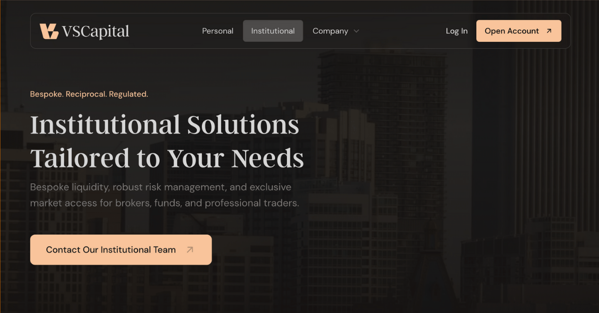 Vs Capital Homepage