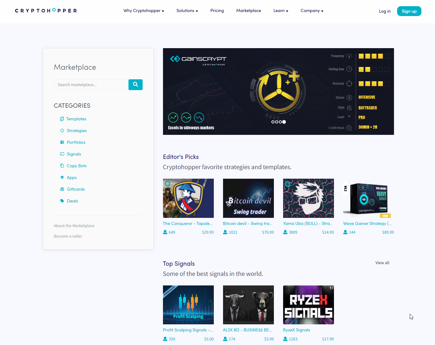 12. Cryptohopper