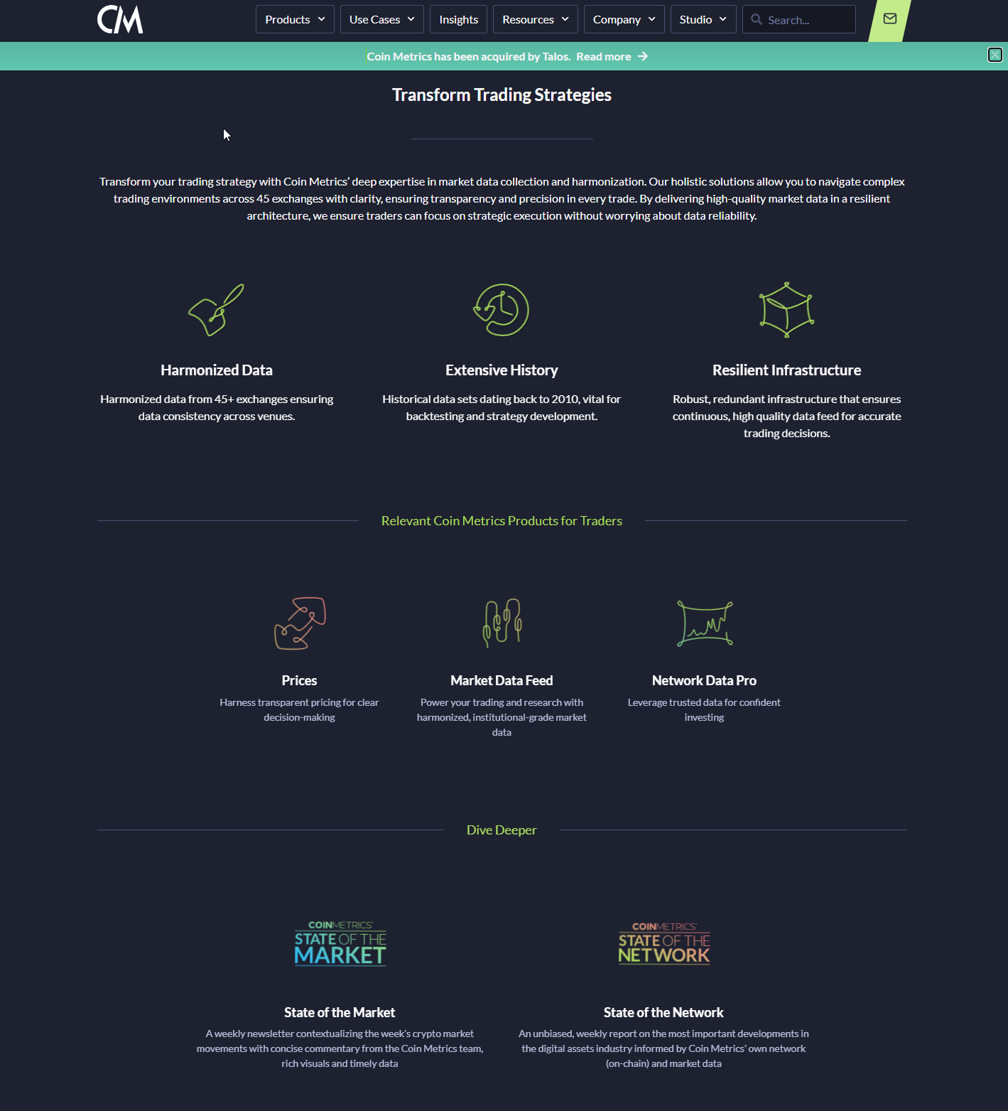 34. Coinmetrics