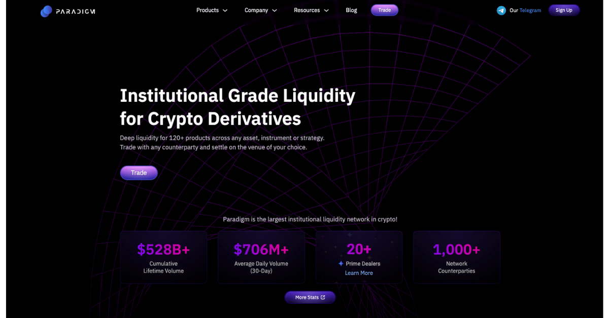 Paradigm Homepage