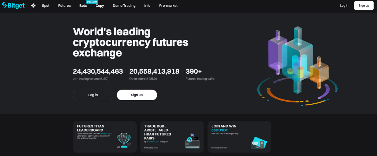 Bitget Homepage