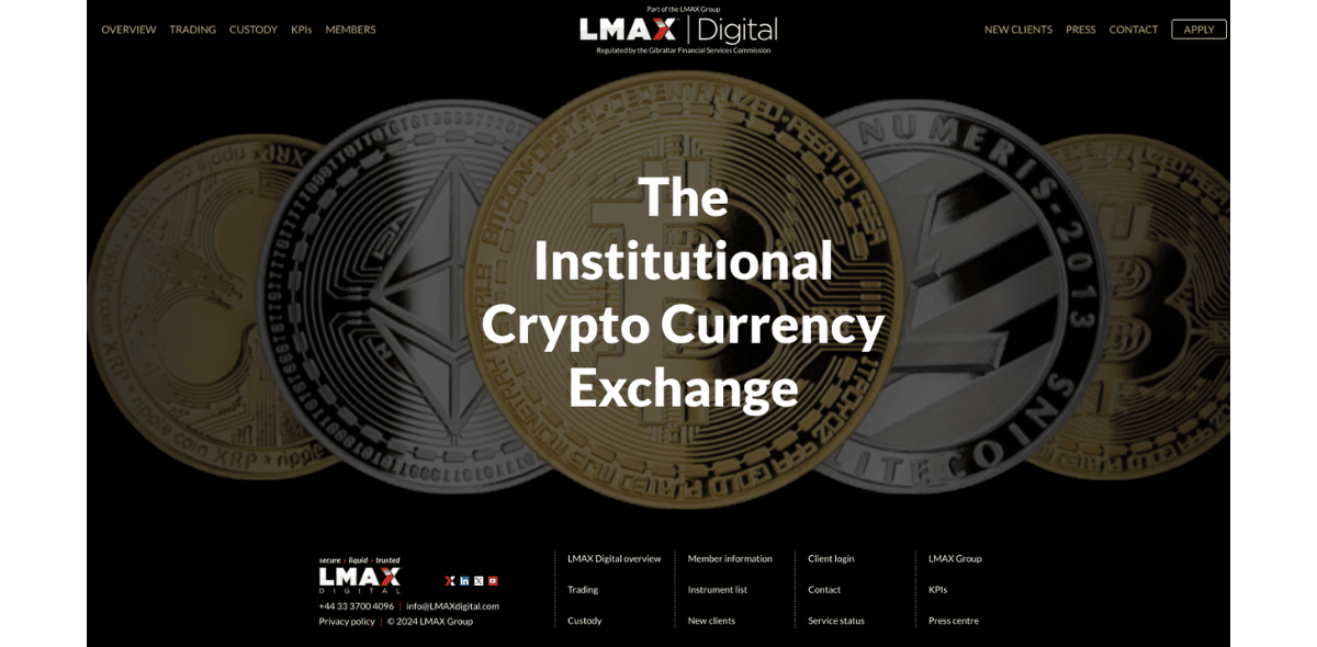 Lmax Digital Homepage