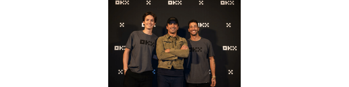 Okx Scotty James Daniel Ricciardo Okx Cmo Haider Rafiqu