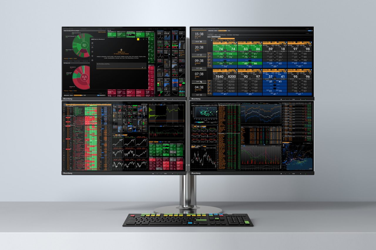 The Bloomberg financial terminal is like oxygen to professional investors. 