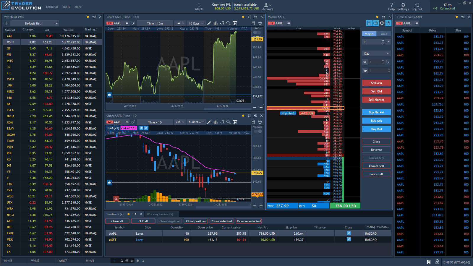 TraderEvolution screenshot.png