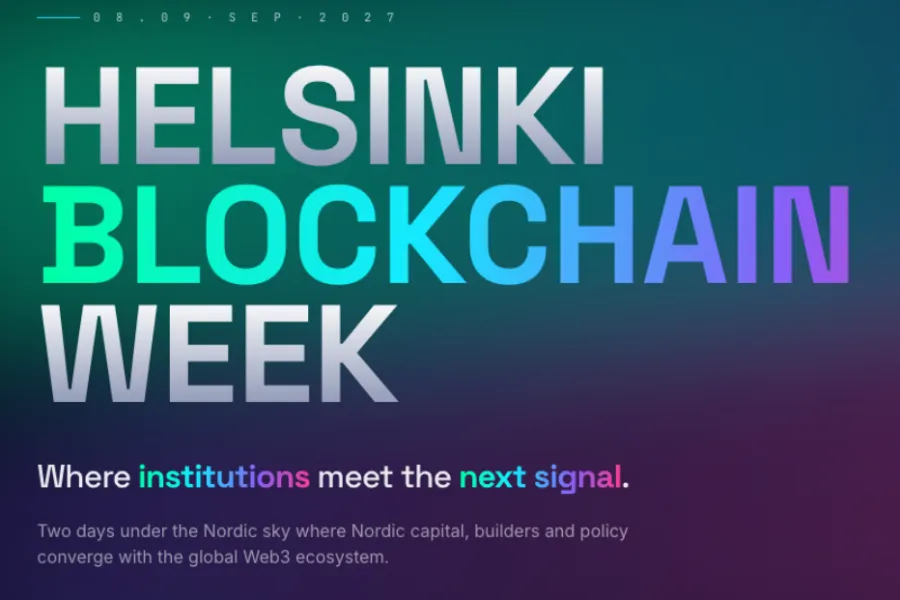 helsinki blockchain week headline image