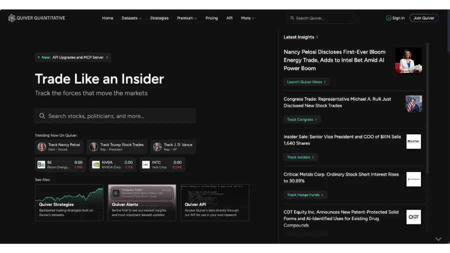 qjuiver quantitative homepage