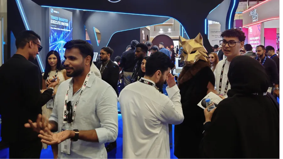 wolfman in fur coat forex expo 2026