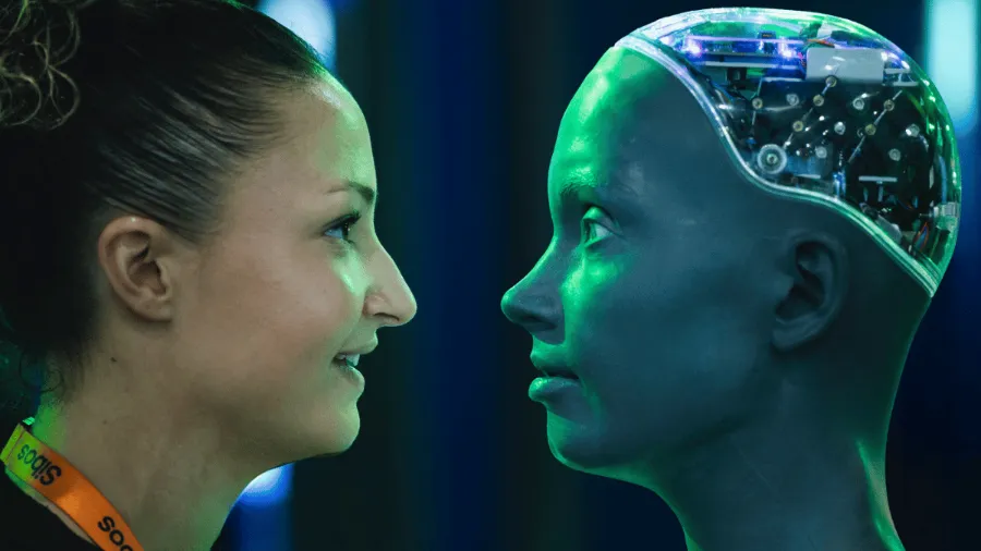 sibos miami 2026 2 heads, one represents ai